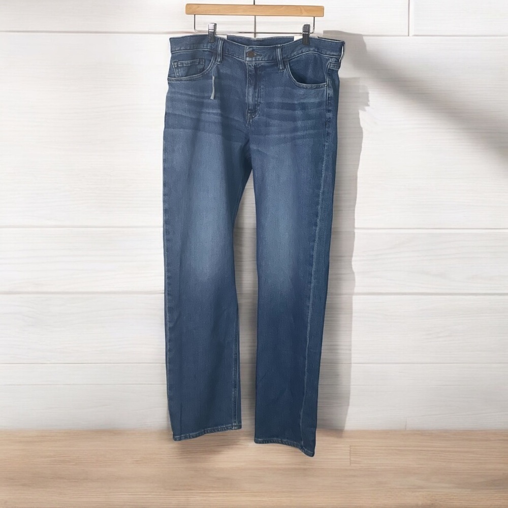 Banana Republic Straight Fit Jeans 36/32 - Picture 2 of 7